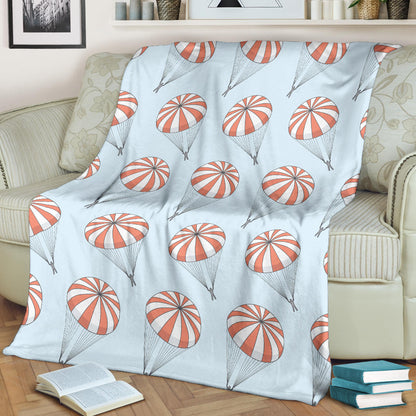 Skydiving Pattern Print Design 01 Premium Blanket