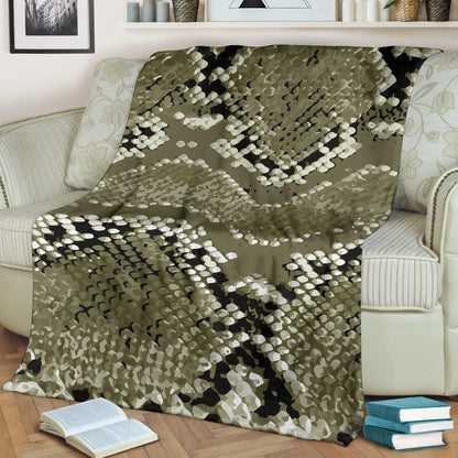 Python Pattern Print Design A04 Premium Blanket