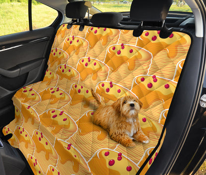 Pancake Pattern Print Design A04 Rear Dog Car Seat Cover Hammock