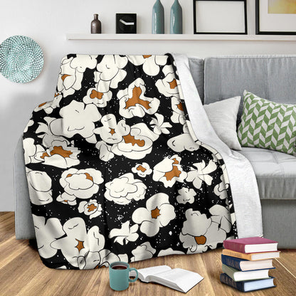 Popcorn Pattern Print Design A02 Premium Blanket
