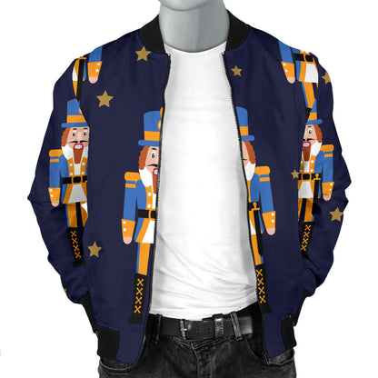 Nutcracker Pattern Print Design A04 Men Bomber Jacket