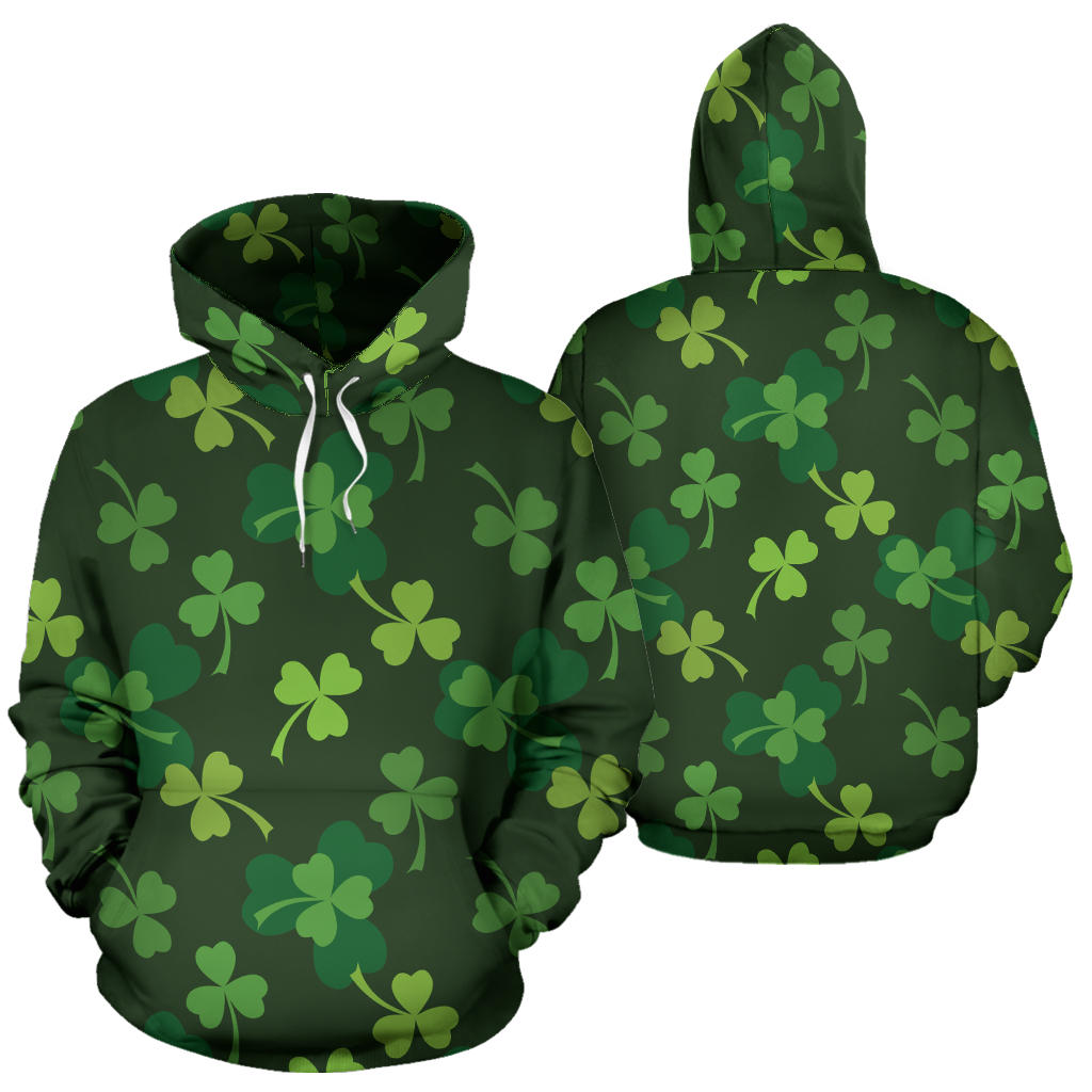 Irish Pattern Print Design 03 Pullover Hoodie