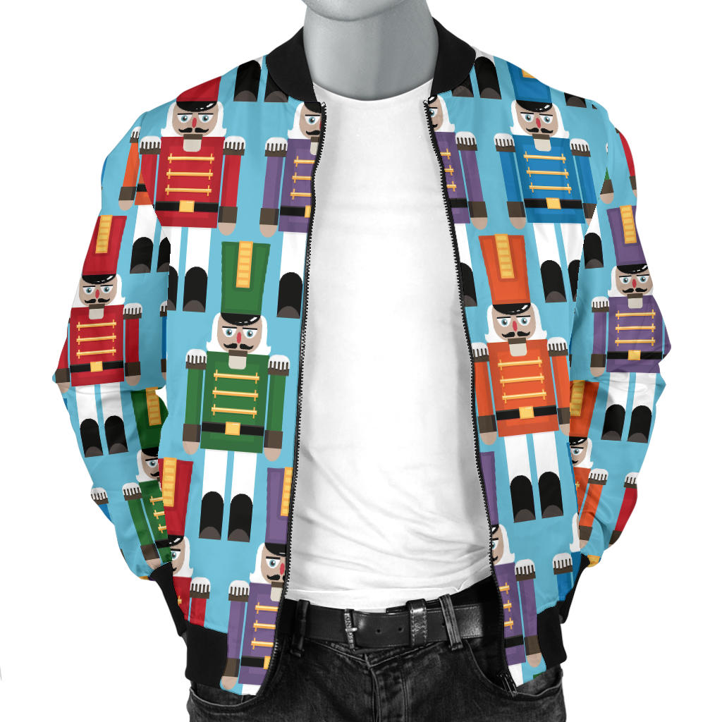Nutcracker Pattern Print Design A02 Men Bomber Jacket