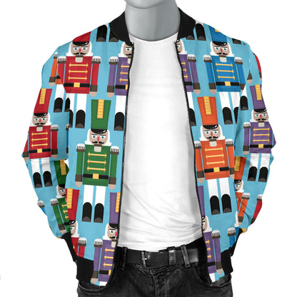 Nutcracker Pattern Print Design A02 Men Bomber Jacket