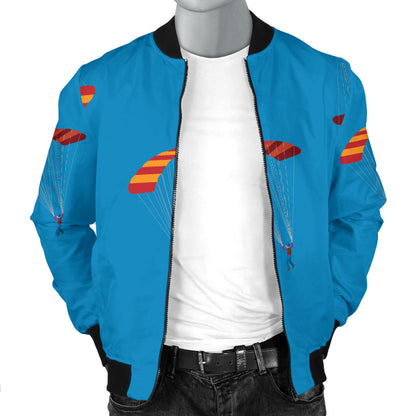 Paratrooper Pattern Print Design A01 Men Bomber Jacket