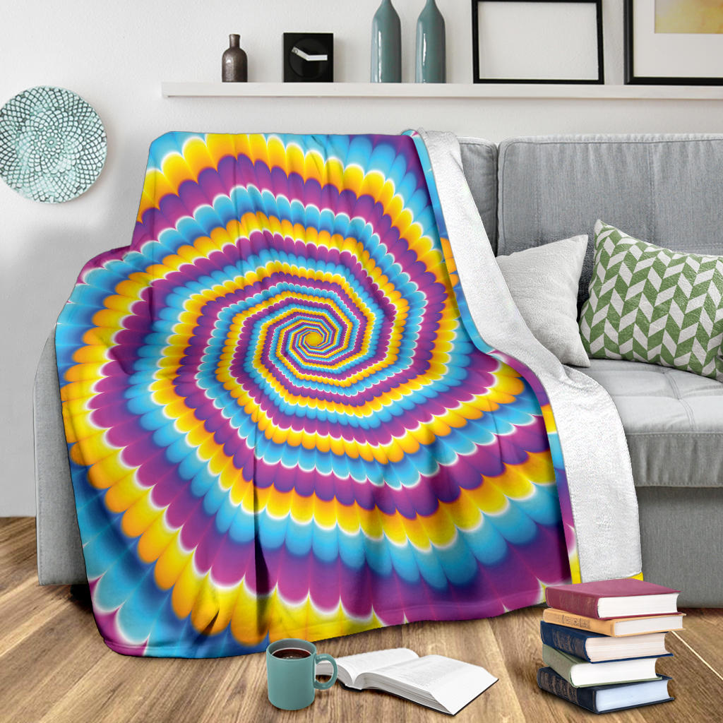 Optical illusion Pattern Print Design A04 Premium Blanket