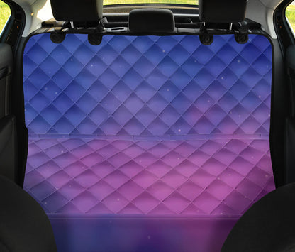 Nebula Pattern Print Design A05 Rear Dog Car Seat Cover Hammock