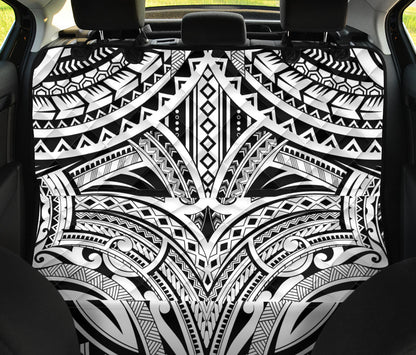 Maori Pattern Print Design 06 Rear Dog Car Seat Cover Hammock