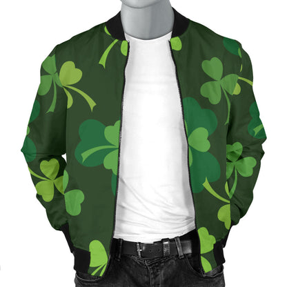 Irish Pattern Print Design 03 Men Bomber Jacket