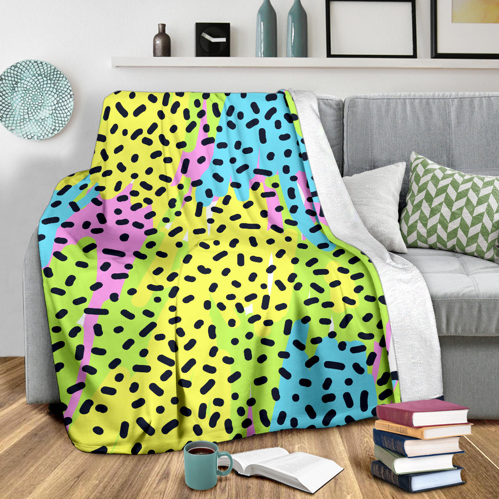 90s Pattern Print Design 2 Premium Blanket