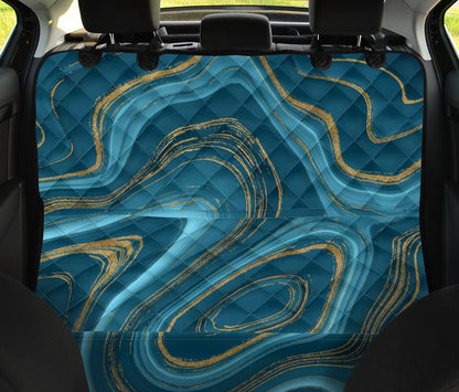 Liquid Pattern Print Design 04 Rear Dog Car Seat Cover Hammock