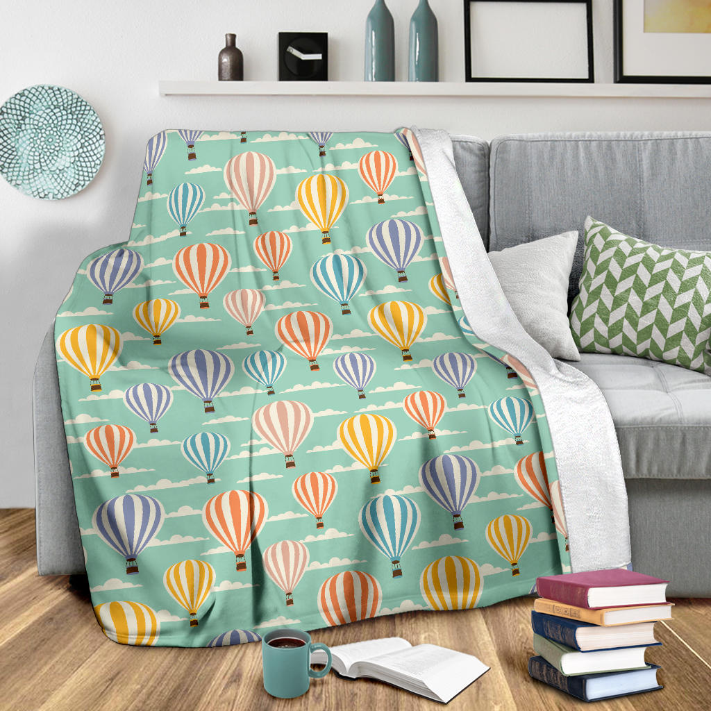 Ballon Pattern Print Design 01 Premium Blanket