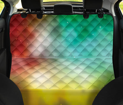 Nebula Pattern Print Design A04 Rear Dog Car Seat Cover Hammock