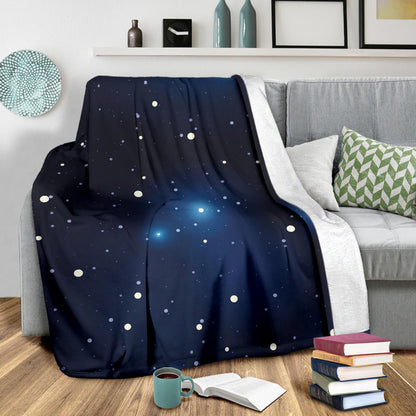 Night sky Pattern Print Design A02 Premium Blanket
