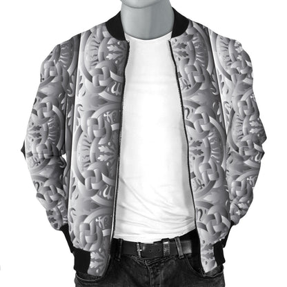 Celtic Pattern Print Design 03 Men Bomber Jacket