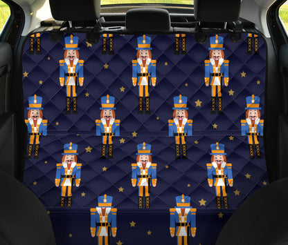 Nutcracker Pattern Print Design A04 Rear Dog Car Seat Cover Hammock