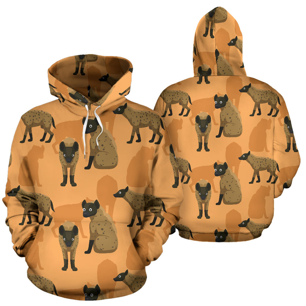 Hyena Pattern Print Design 01 Pullover Hoodie