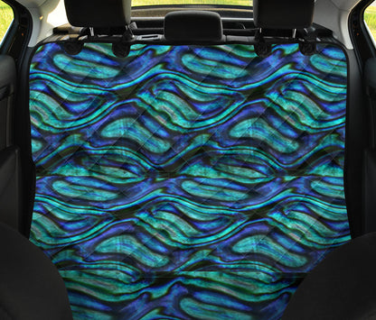 Abalone Pattern Print Design 02 Rear Dog Car Seat Cover Hammock