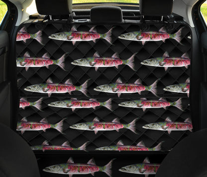 Barracuda Pattern Print Design 02 Rear Dog Car Seat Cover Hammock