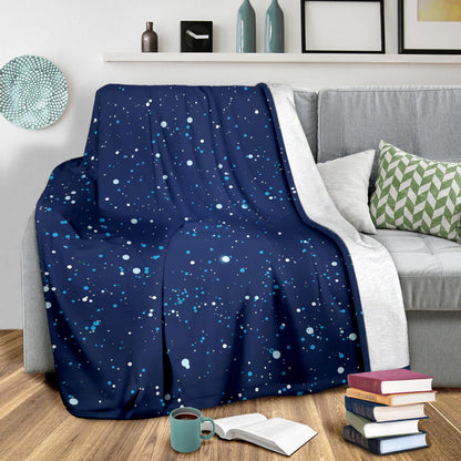 Night sky Pattern Print Design A03 Premium Blanket
