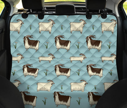 Goat Pattern Print Design 02 Rear Dog Car Seat Cover Hammock