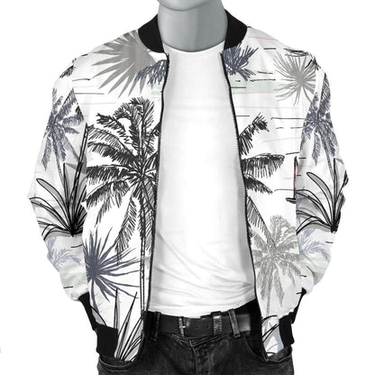 Pacific island Pattern Print Design A04 Men Bomber Jacket