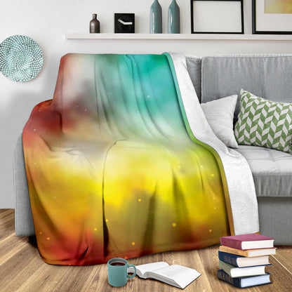 Nebula Pattern Print Design A04 Premium Blanket