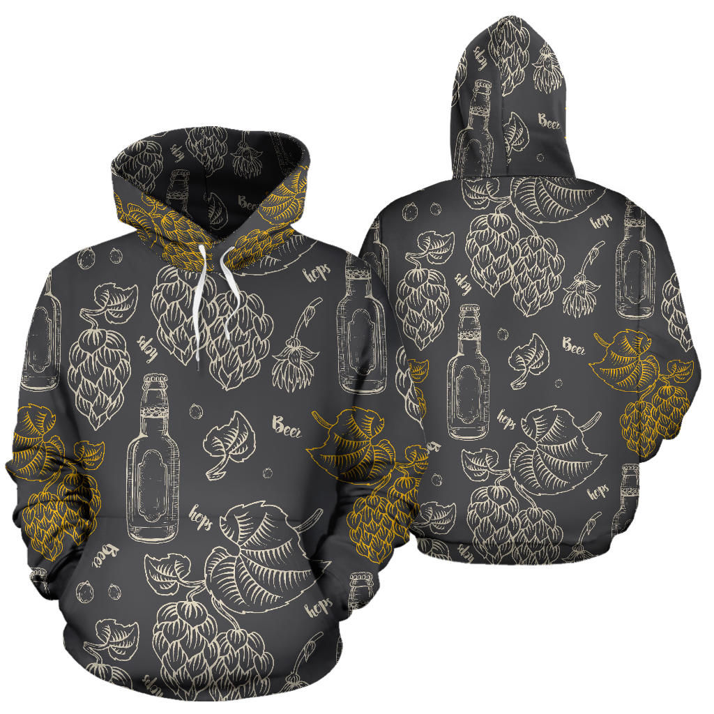 Hope Pattern Print Design 01 Pullover Hoodie