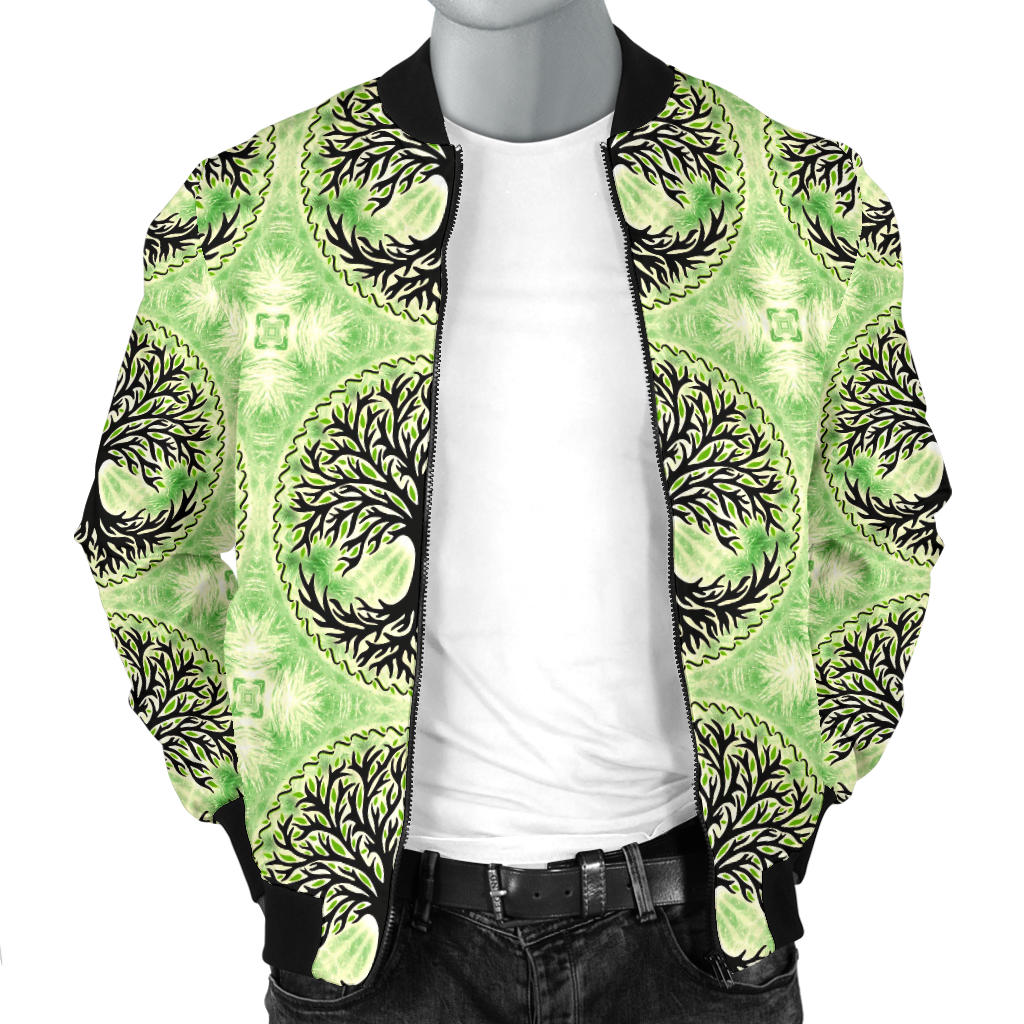Celtic Pattern Print Design 010 Men Bomber Jacket