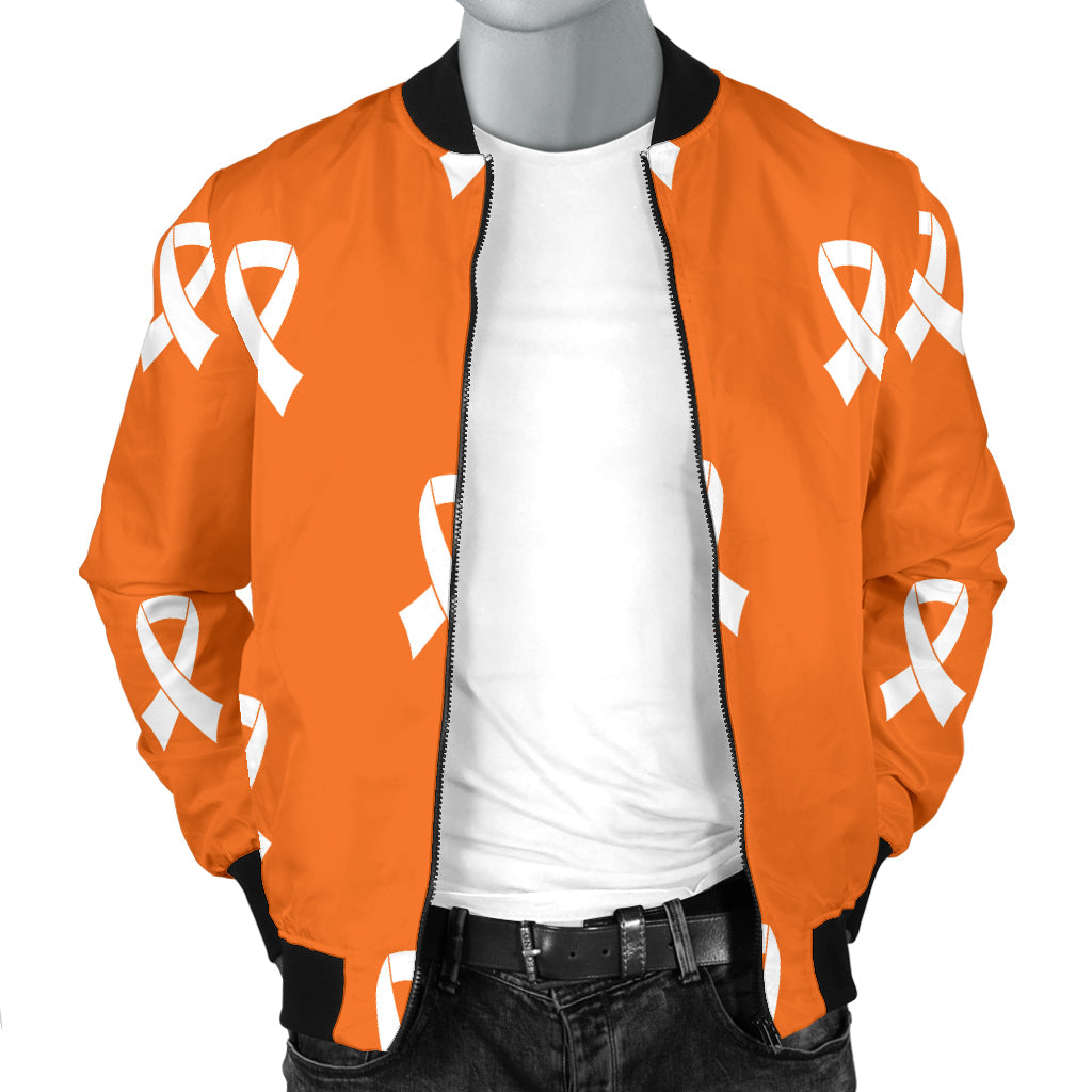 Appendix cancer Pattern Print Design 01 Men Bomber Jacket