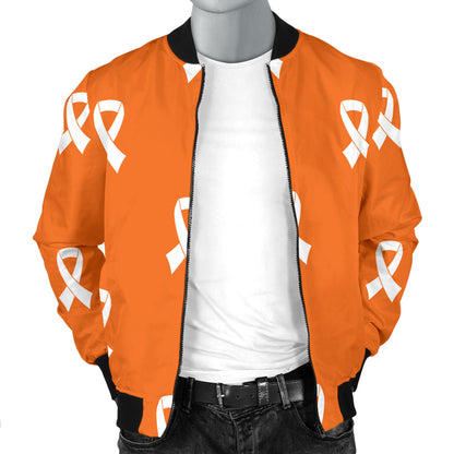 Appendix cancer Pattern Print Design 01 Men Bomber Jacket