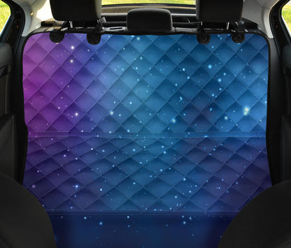 Nebula Pattern Print Design A01 Rear Dog Car Seat Cover Hammock