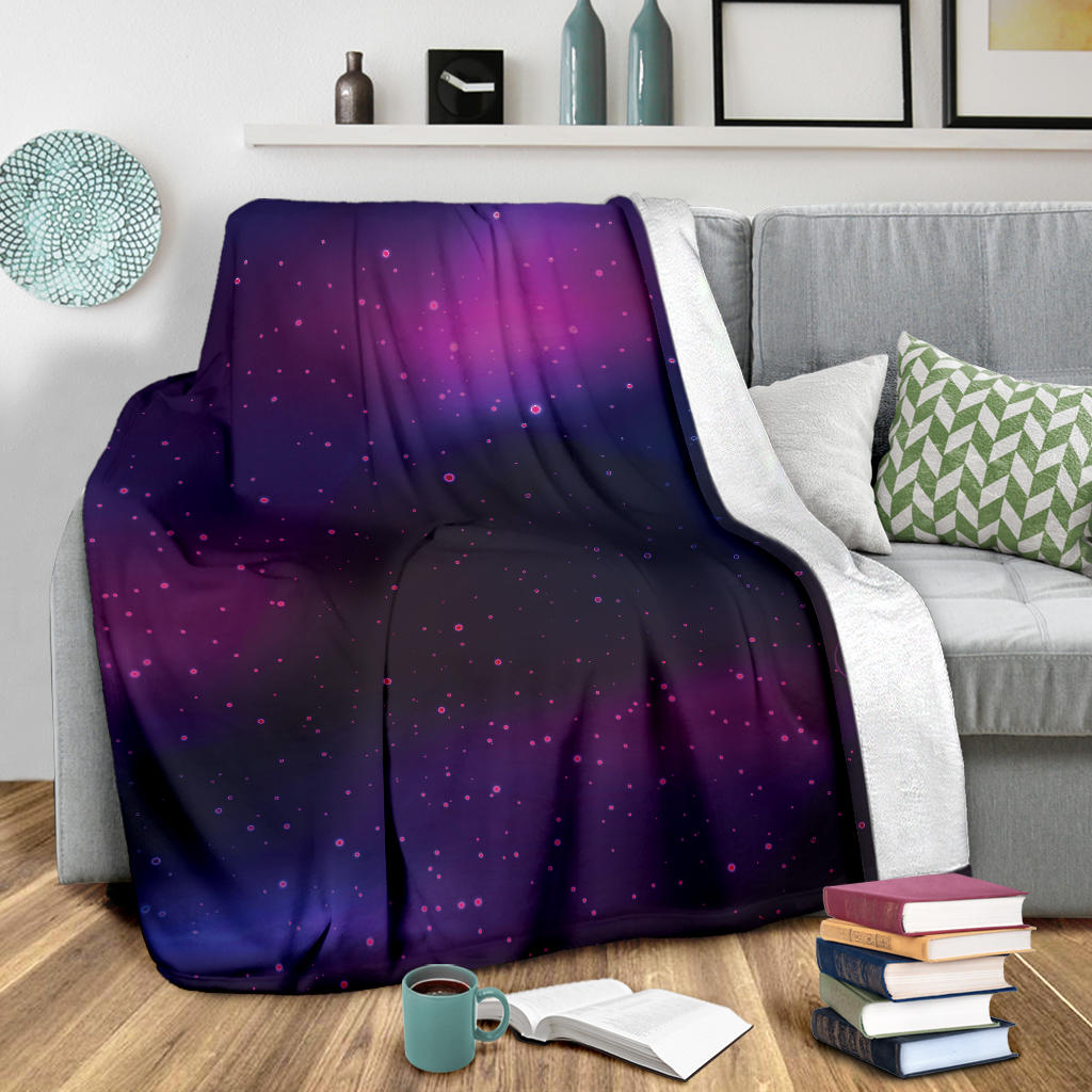 Night sky Pattern Print Design A04 Premium Blanket
