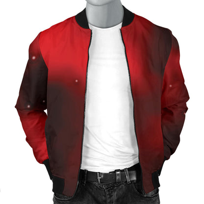 Nebula Pattern Print Design A03 Men Bomber Jacket