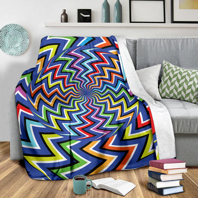 Optical illusion Pattern Print Design A02 Premium Blanket