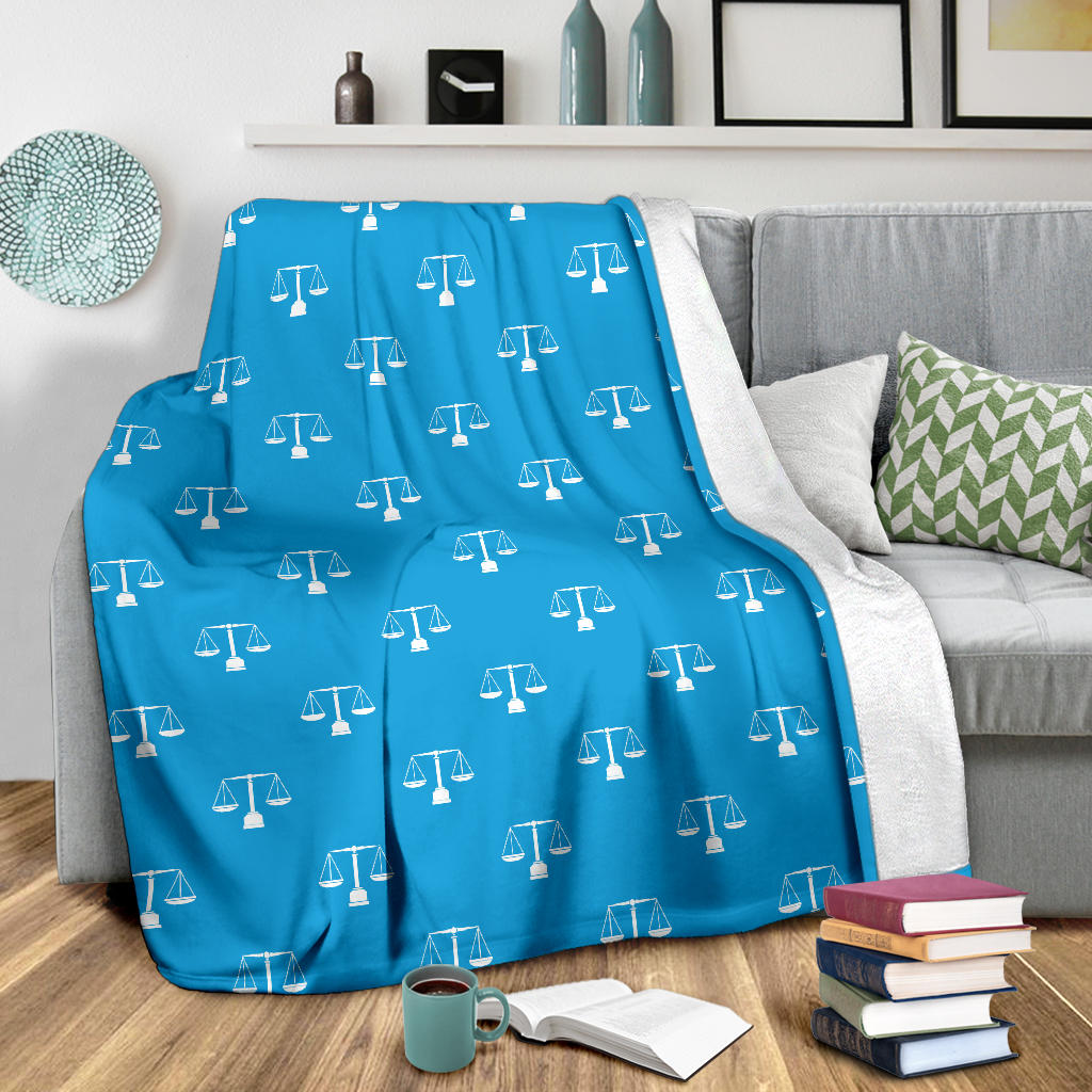 Libra Pattern Print Design 02 Premium Blanket