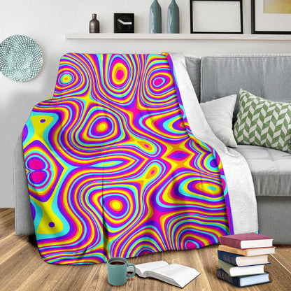Liquid Pattern Print Design 06 Premium Blanket