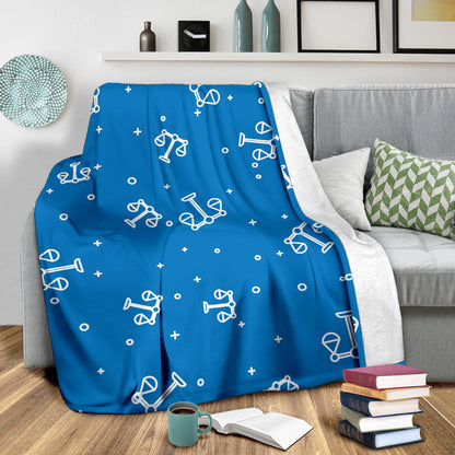 Libra Pattern Print Design 05 Premium Blanket