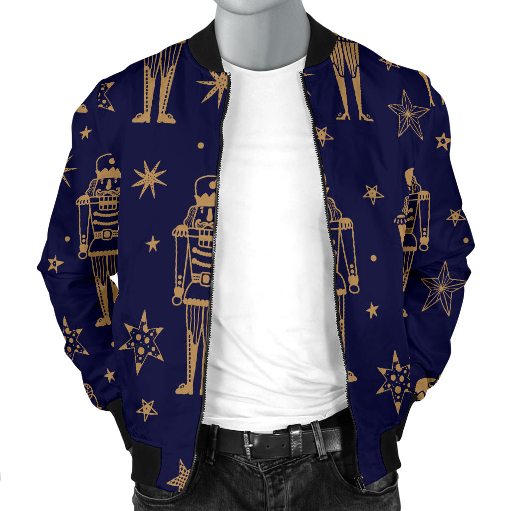 Nutcracker Pattern Print Design A05 Men Bomber Jacket