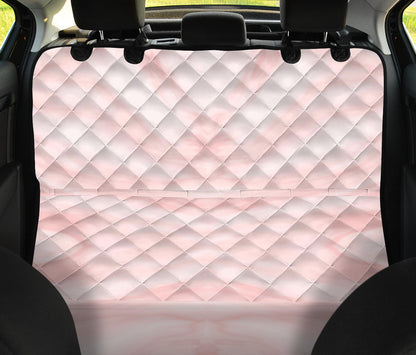 Marble Pattern Print Design 03 Rear Dog Car Seat Cover Hammock