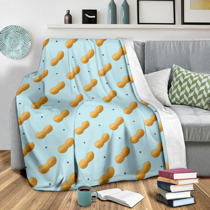 Peanut Pattern Print Design A03 Premium Blanket