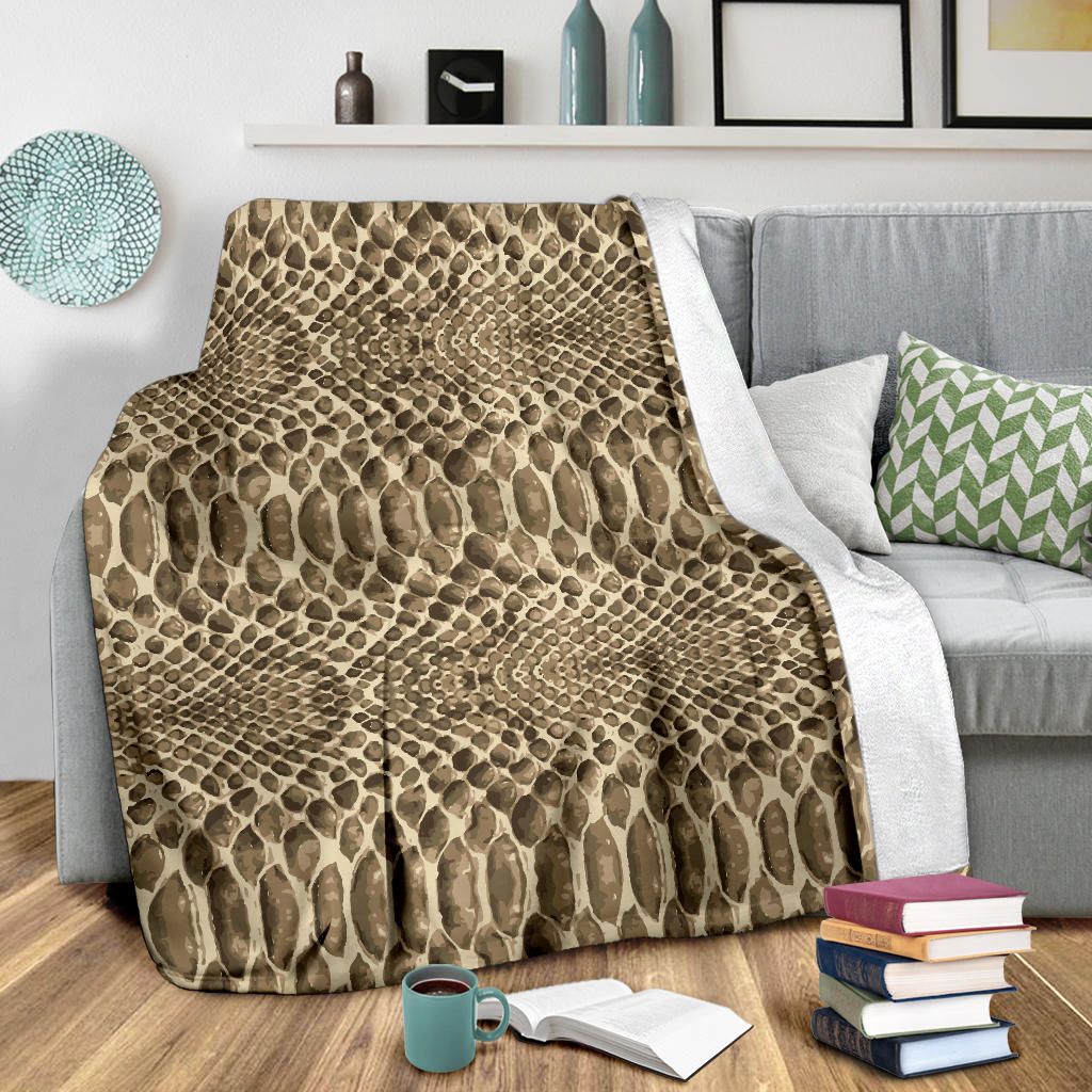 Python Pattern Print Design A02 Premium Blanket
