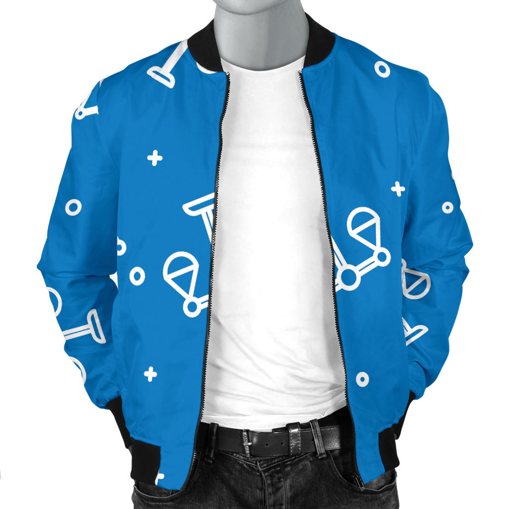 Libra Pattern Print Design 05 Men Bomber Jacket