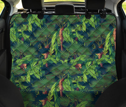 Rainforest Pattern Print Design A01 Rear Dog Car Seat Cover Hammock