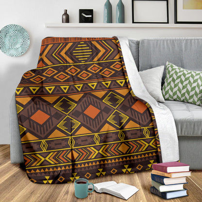 Navajo Pattern Print Design A06 Premium Blanket