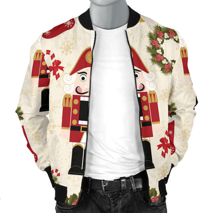 Nutcracker Pattern Print Design A01 Men Bomber Jacket