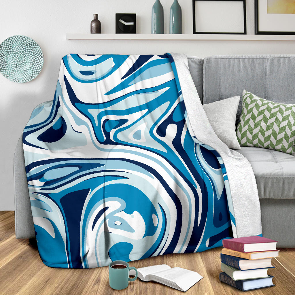 Liquid Pattern Print Design 05 Premium Blanket