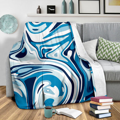 Liquid Pattern Print Design 05 Premium Blanket