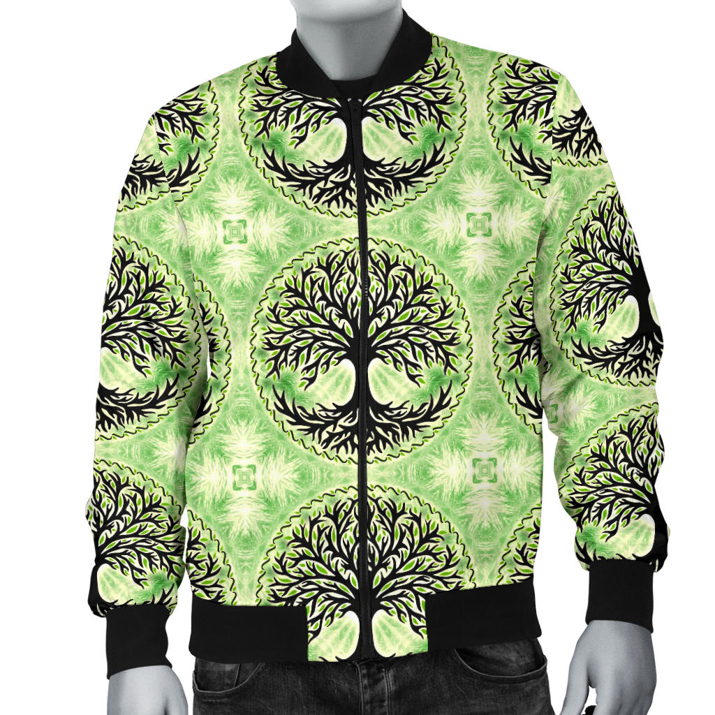 Celtic Pattern Print Design 010 Men Bomber Jacket