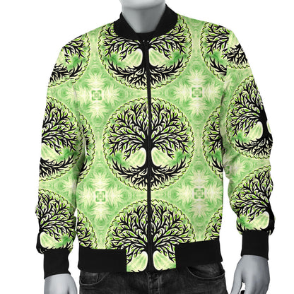 Celtic Pattern Print Design 010 Men Bomber Jacket